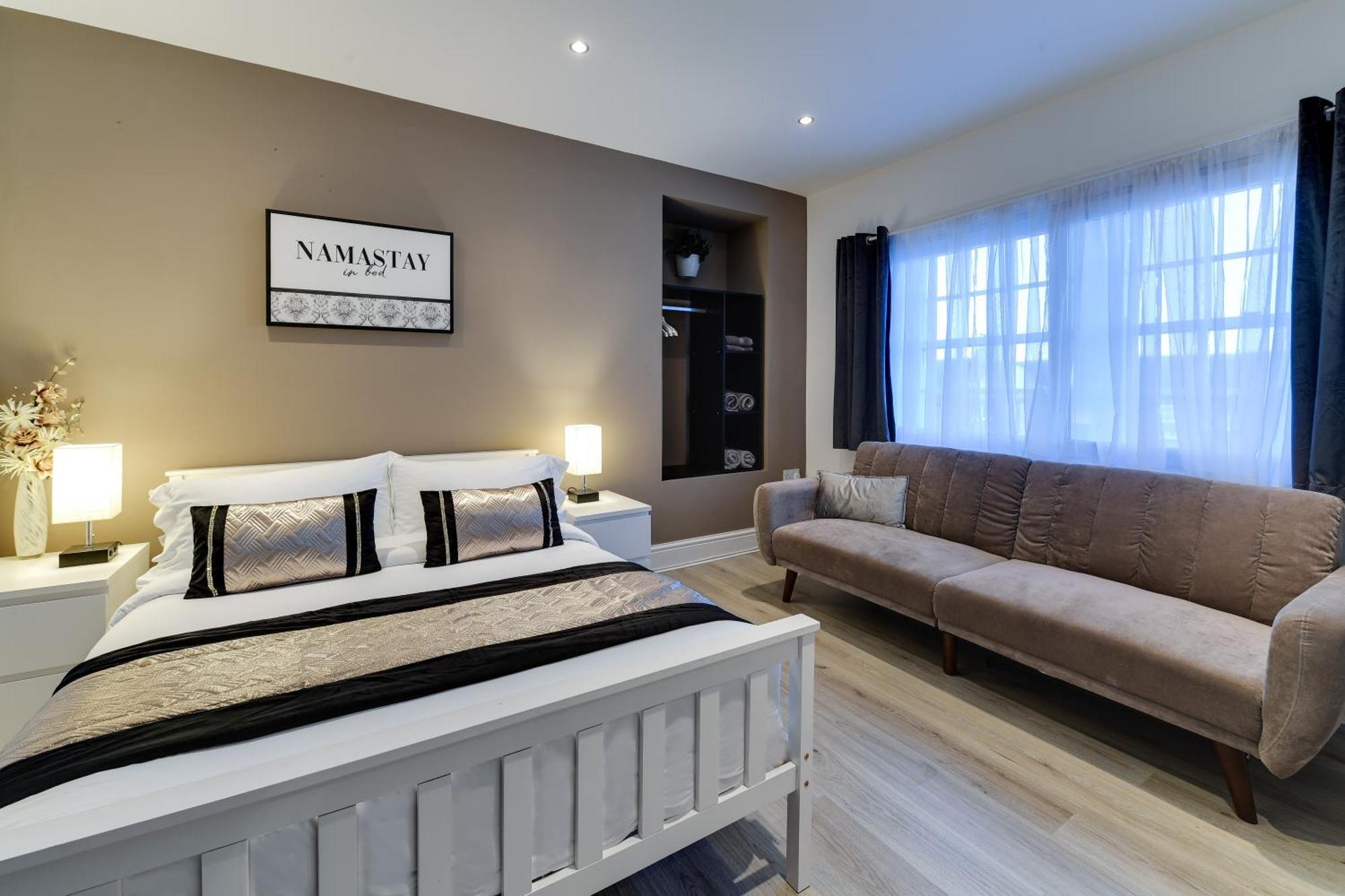 I 1 & 2 Bed Executive I Family I Private Balcony I Free Parking Apartamento Wigan